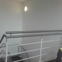 stainless steel balustrade to stairs