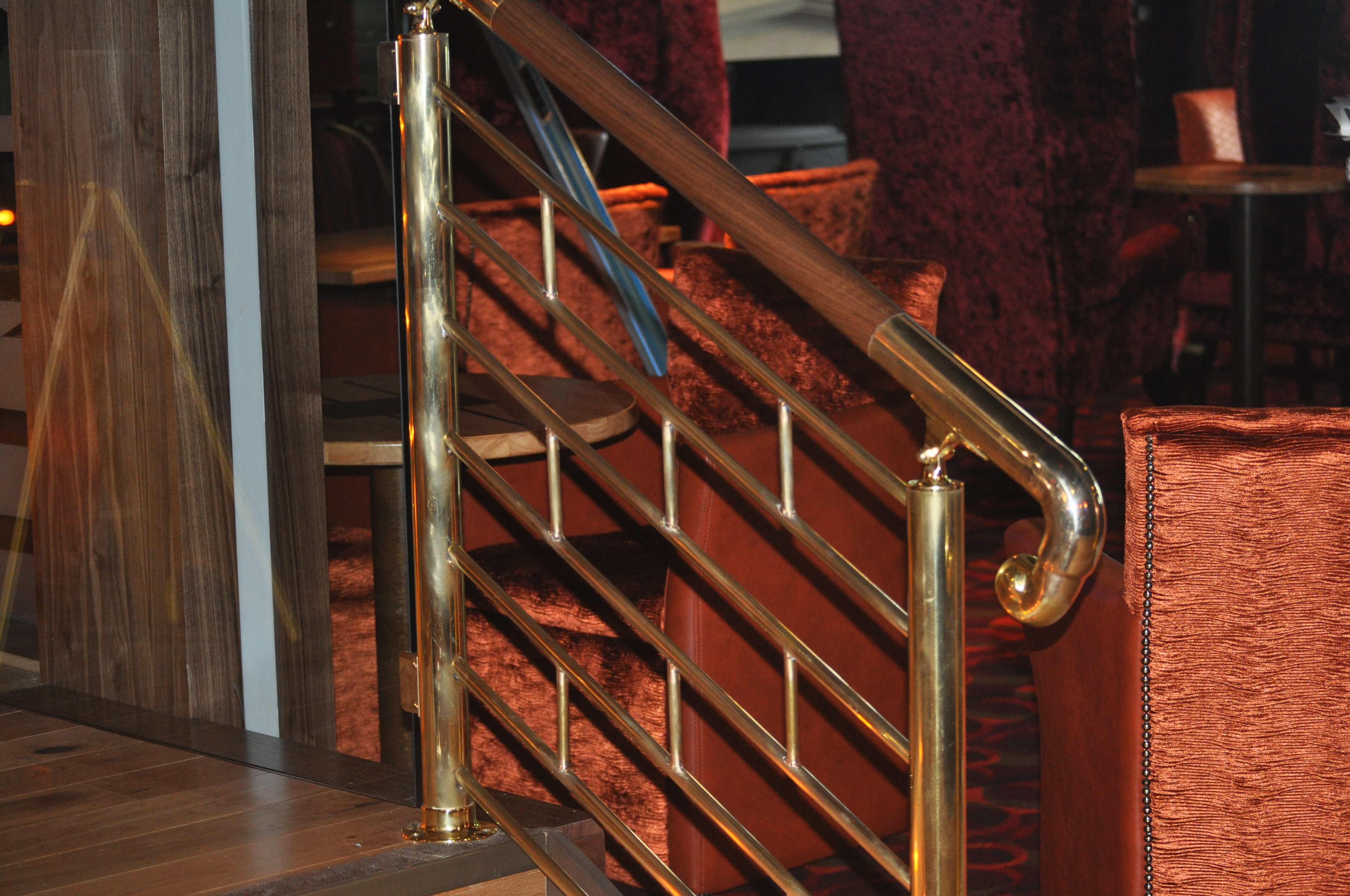 Bronze Railings Euroscroll